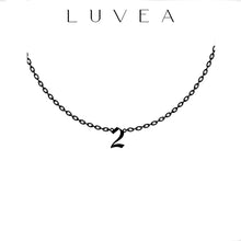 Collier chiffres signature
