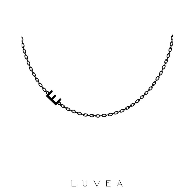 Collier initiales et symboles Eleve