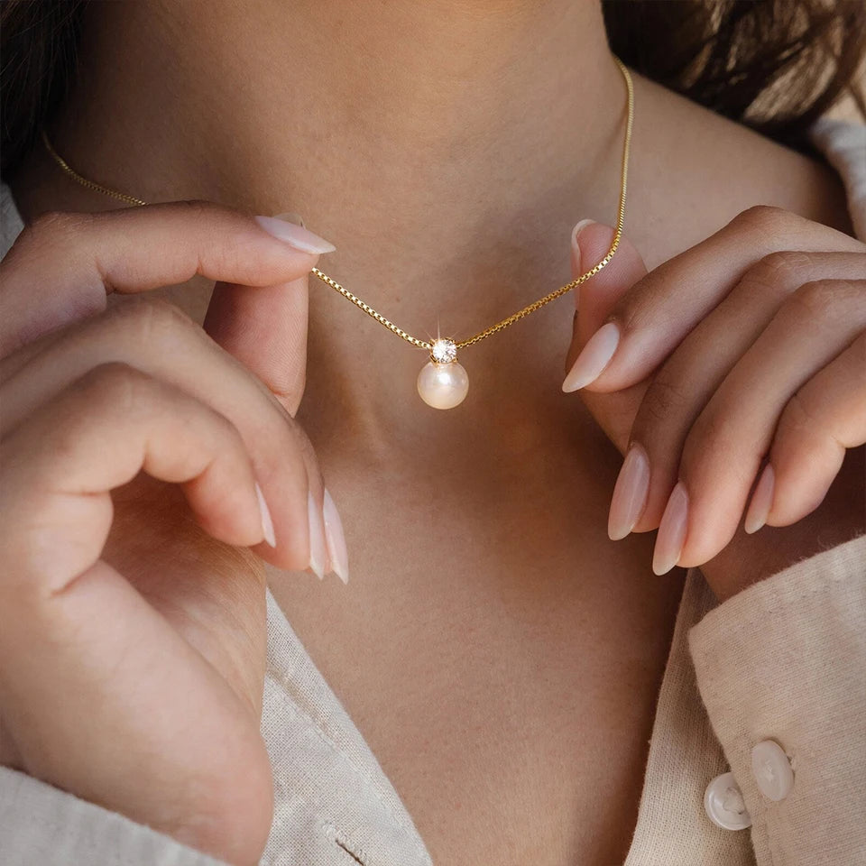 Celestial Pearl Necklace