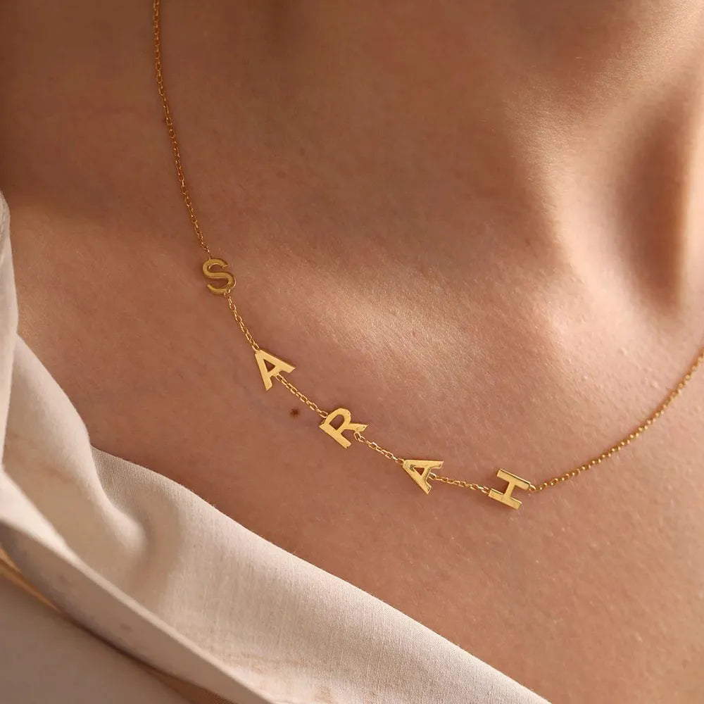 Collier initiales et symboles Eleve