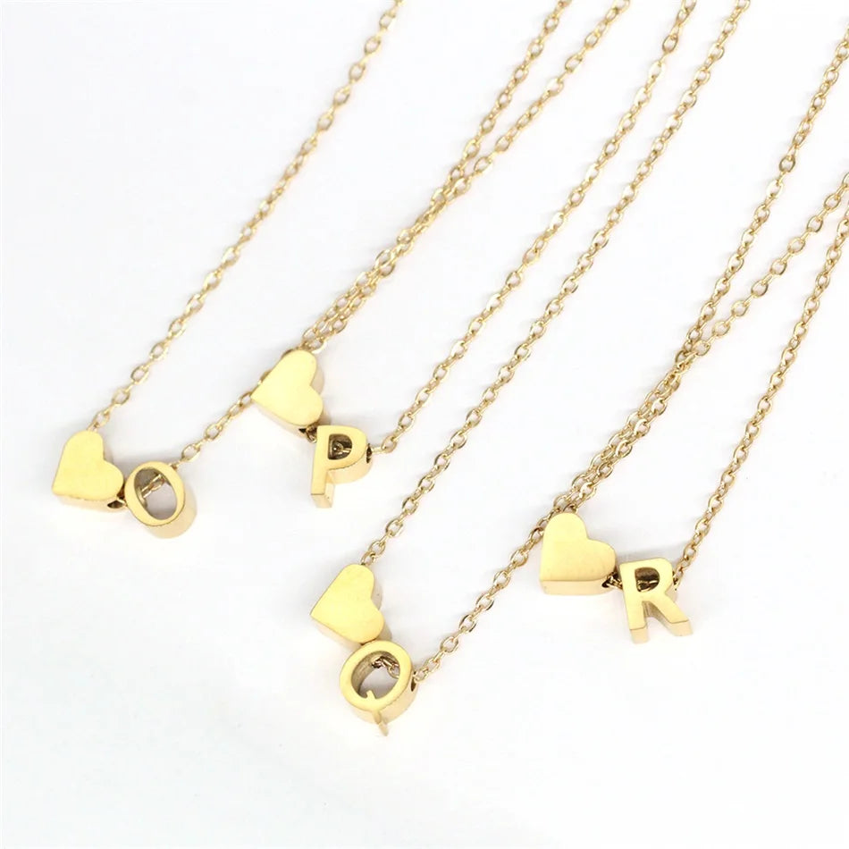 Collier initiale aimée
