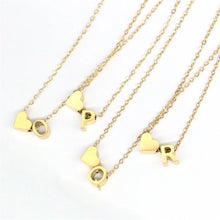 Collier initiale aimée