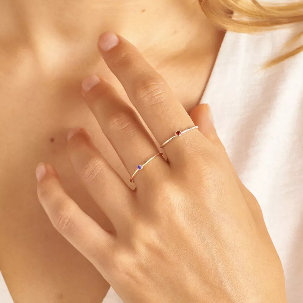 Lumina Solitaire Ring