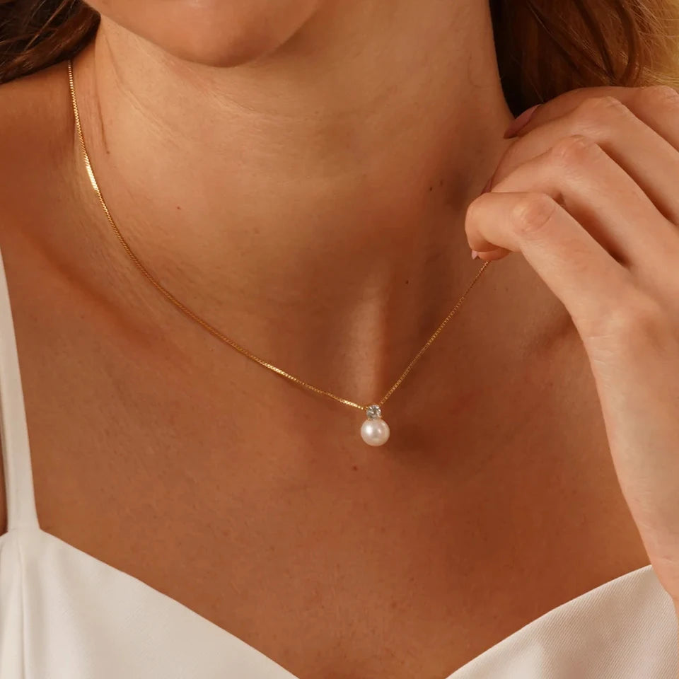 Celestial Pearl Necklace