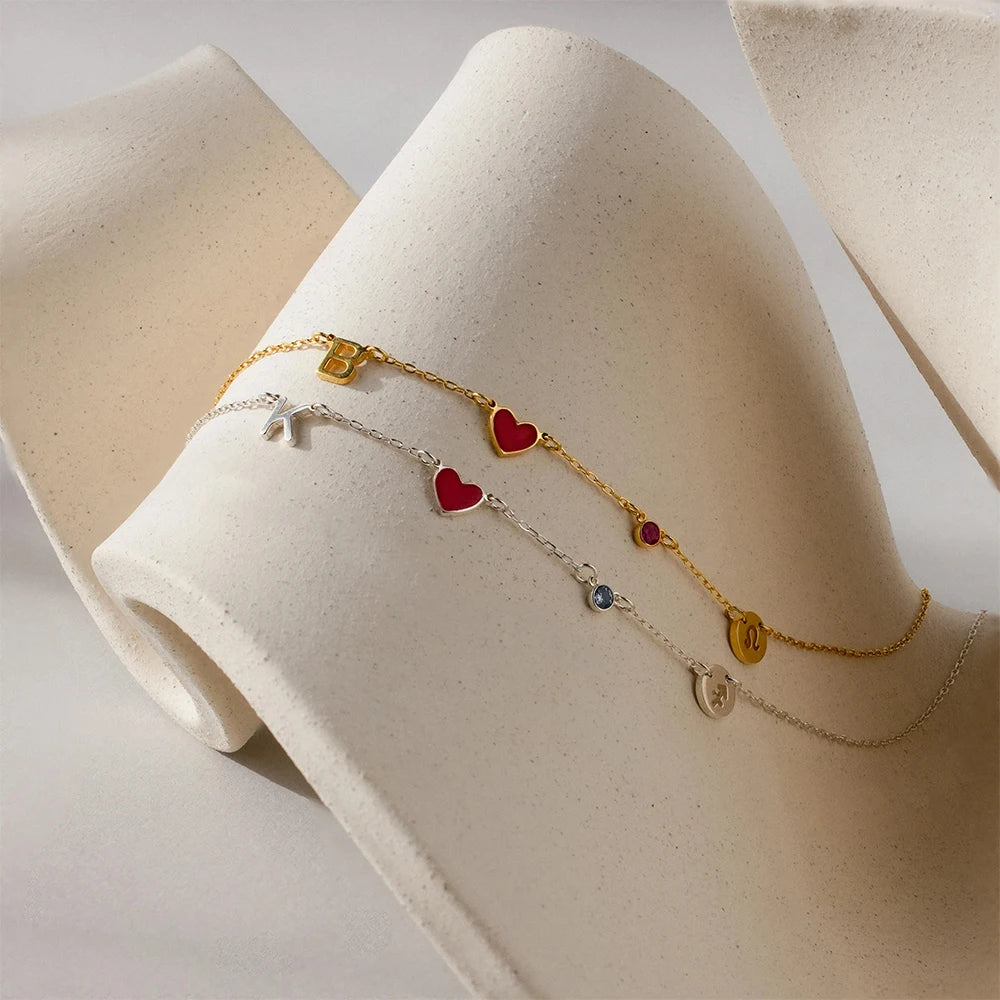 Collier personnalisé astro et initiale Celestia