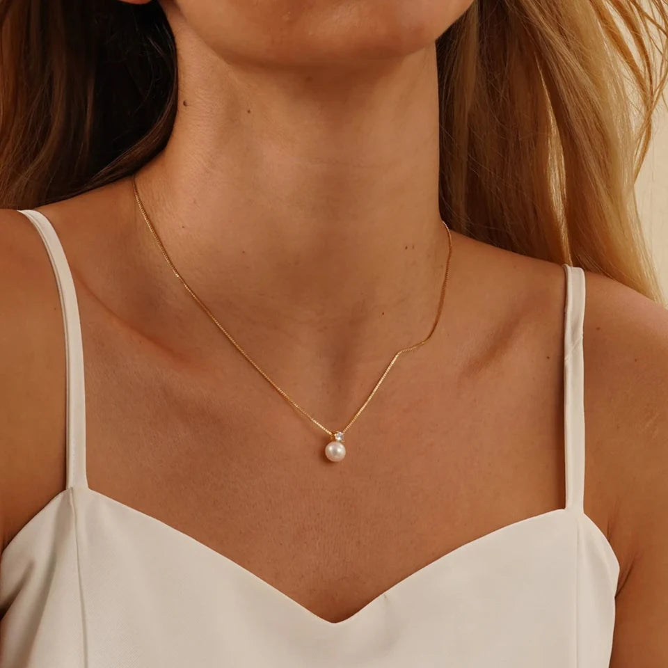Celestial Pearl Necklace