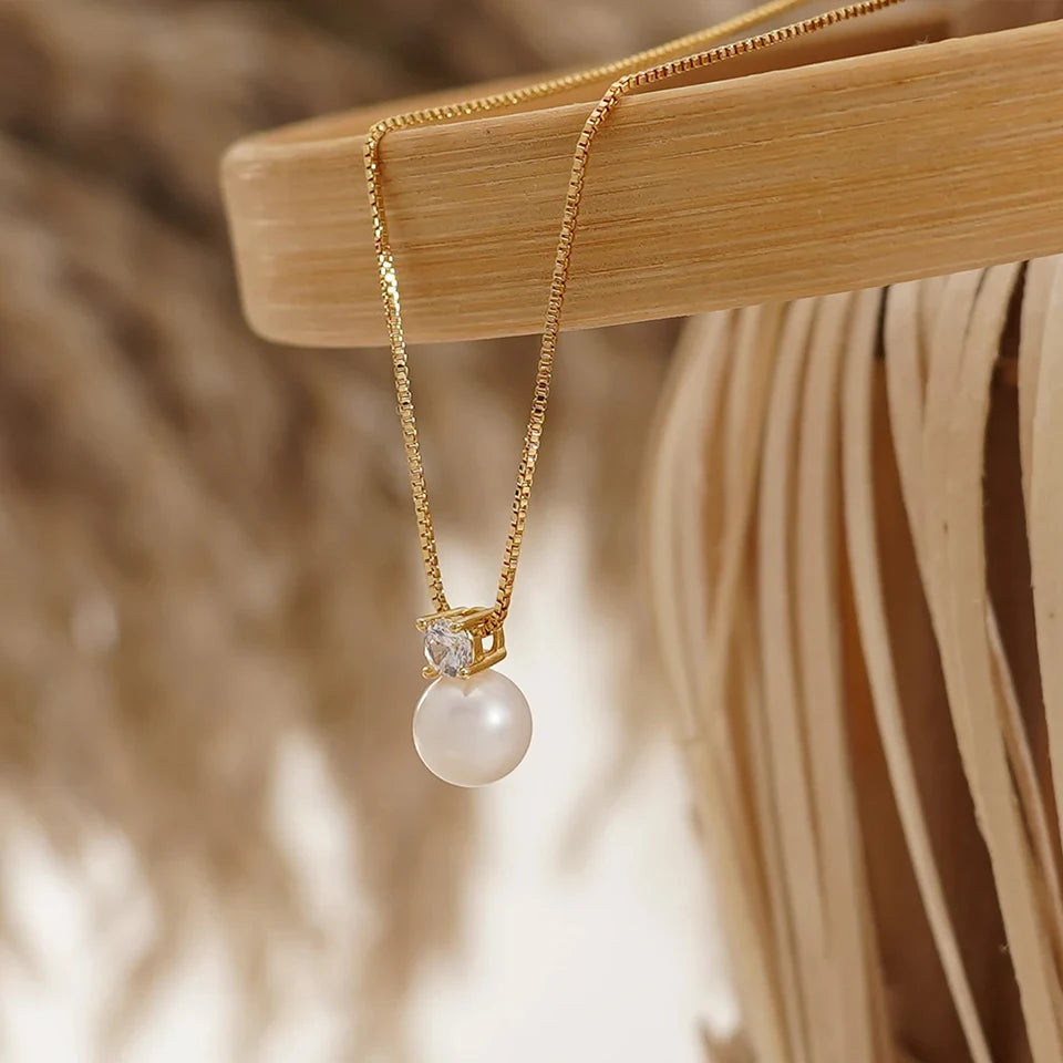 Celestial Pearl Necklace