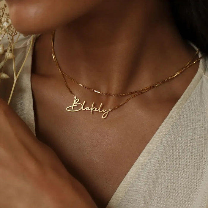 Collier personnalisé Aviana