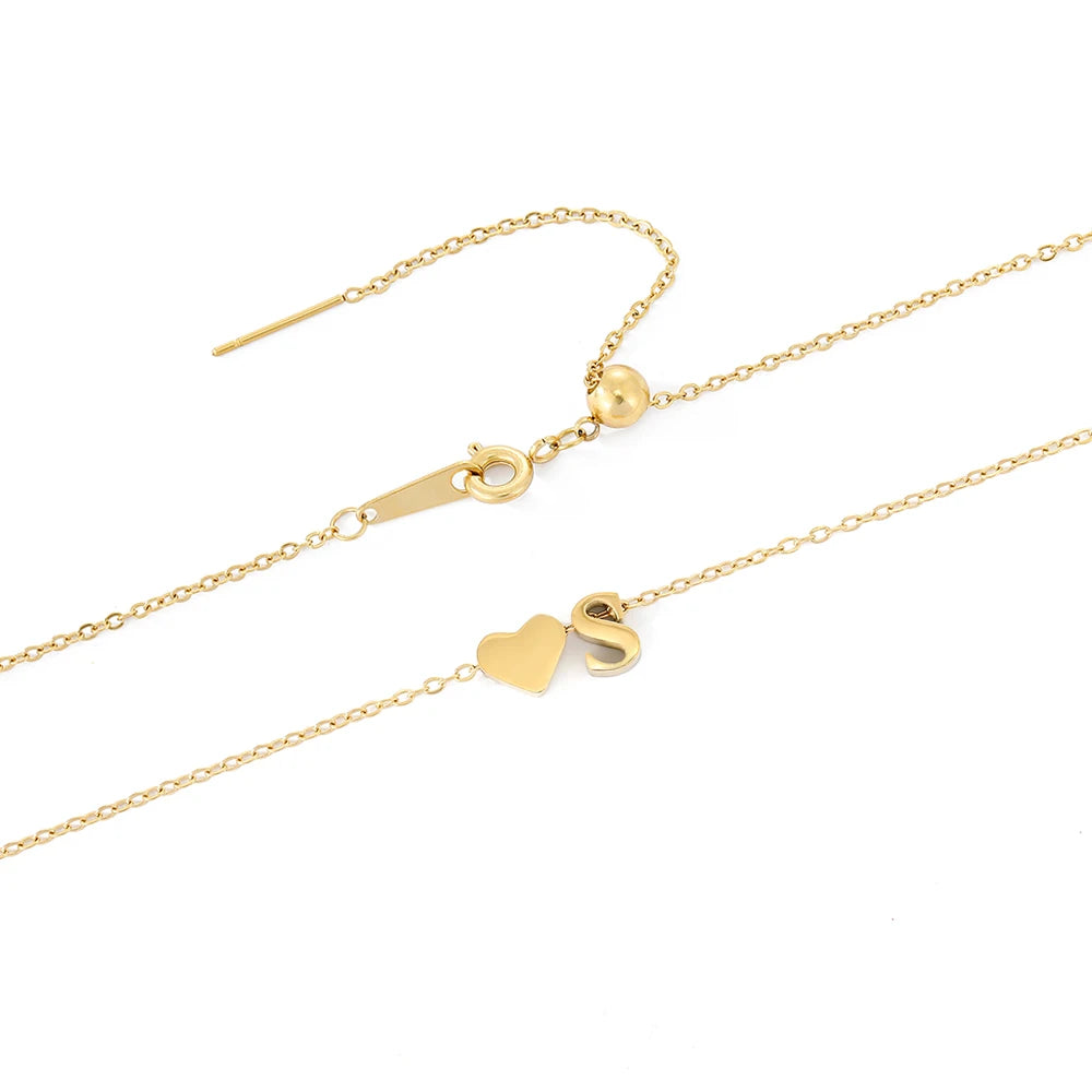 Collier initiale aimée