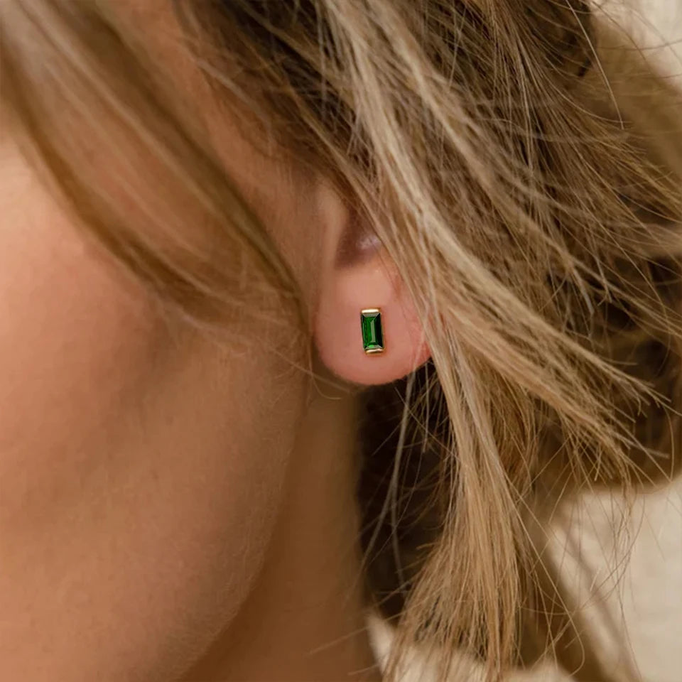 Boucles d'oreilles pierre de naissance Gemina