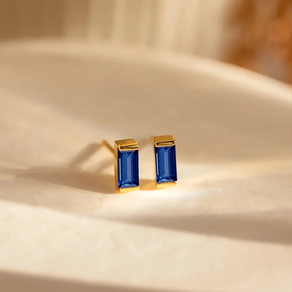 Boucles d'oreilles pierre de naissance Gemina