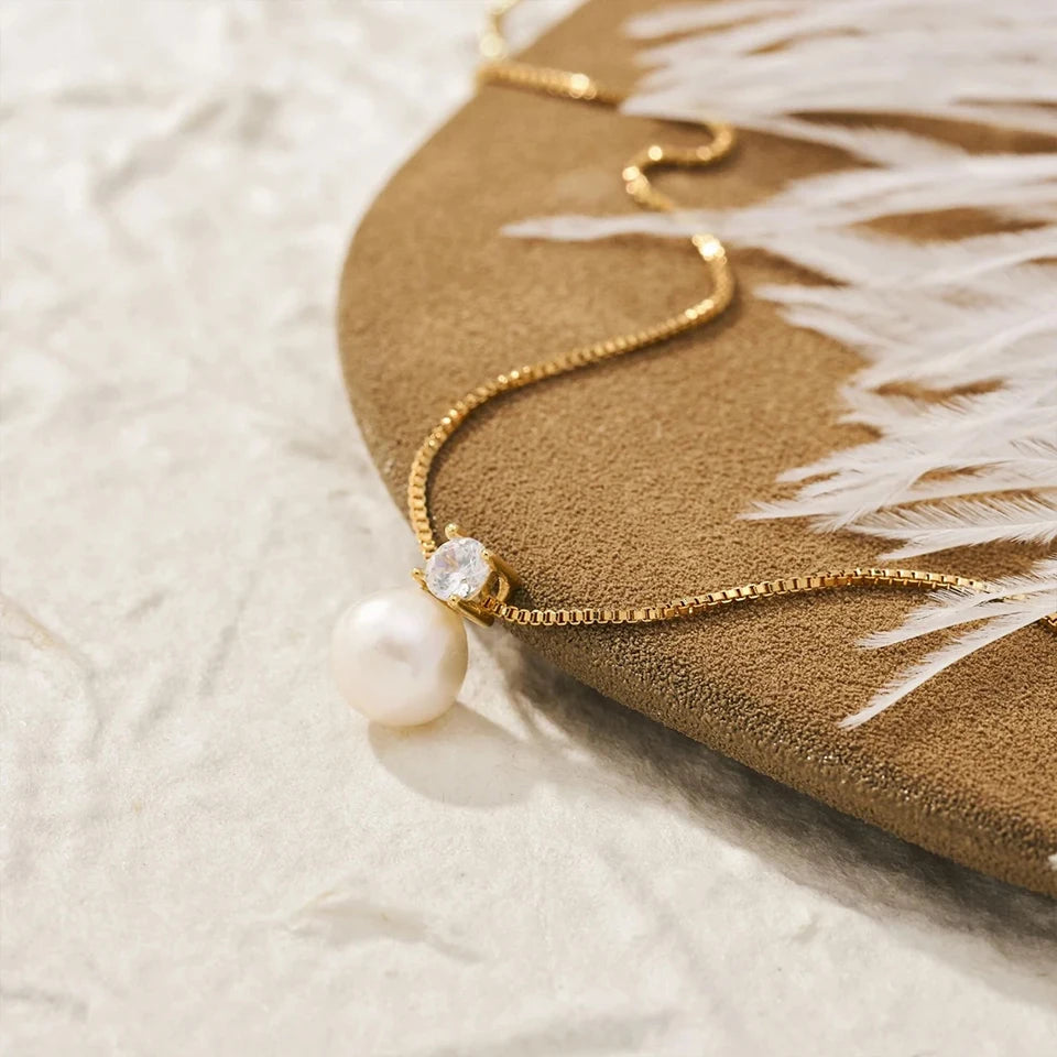 Celestial Pearl Necklace