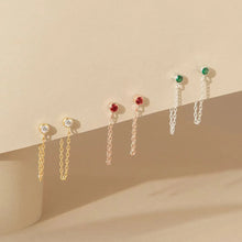Boucles d'oreilles à chaîne Lumina