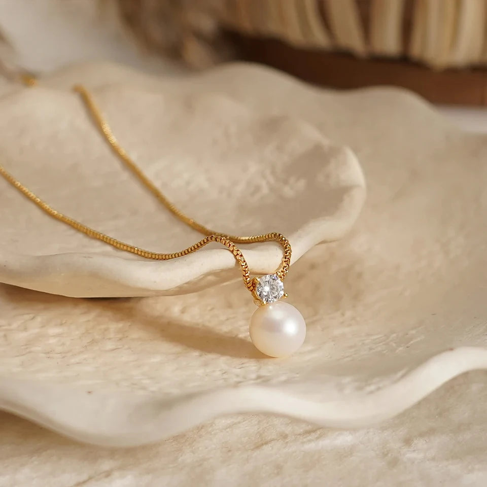 Celestial Pearl Necklace