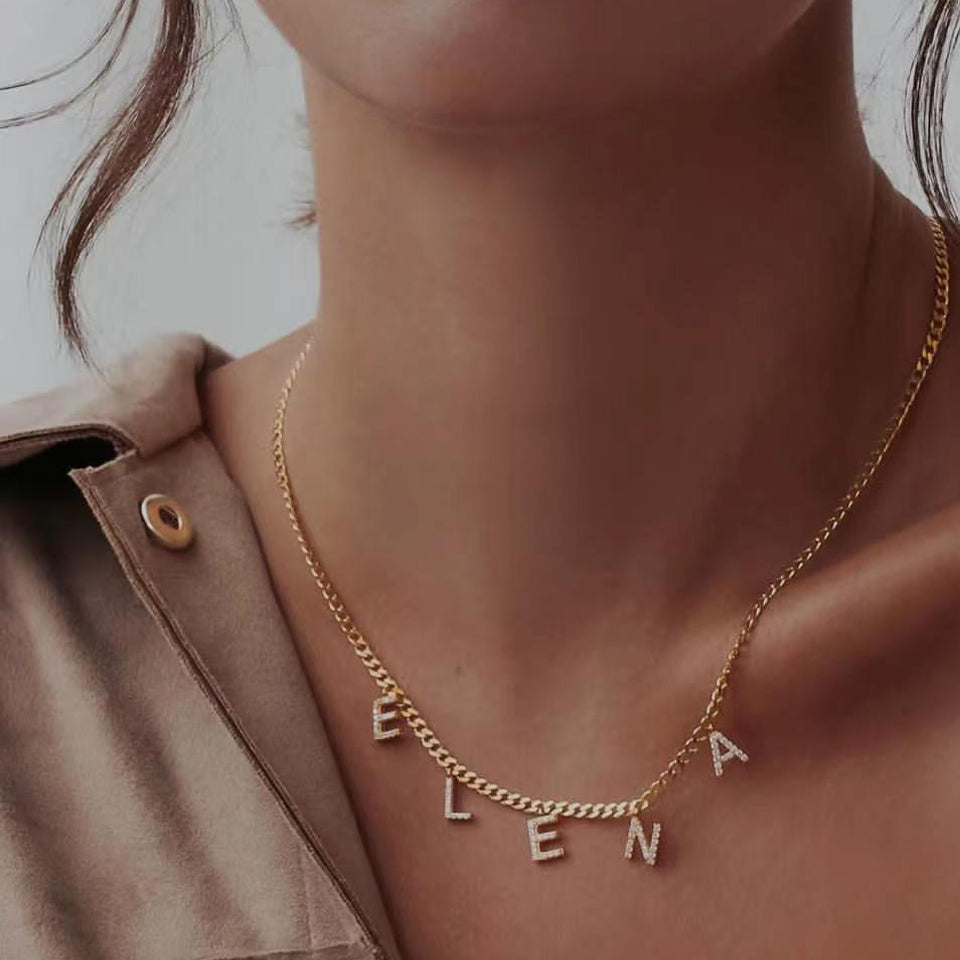 Letter Charm - Eclat