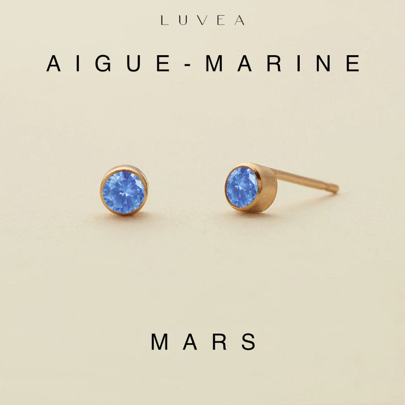 Lumina Solitaire Earrings