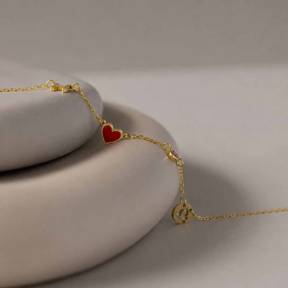 Collier personnalisé astro et initiale Celestia