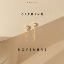 Boucles d'oreilles à chaîne Lumina