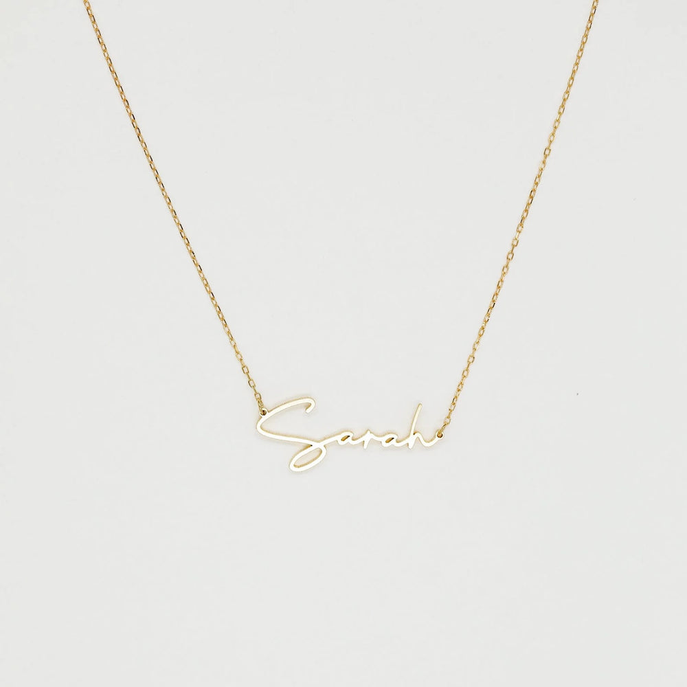 Collier prénom fin personnalisé Amanda
