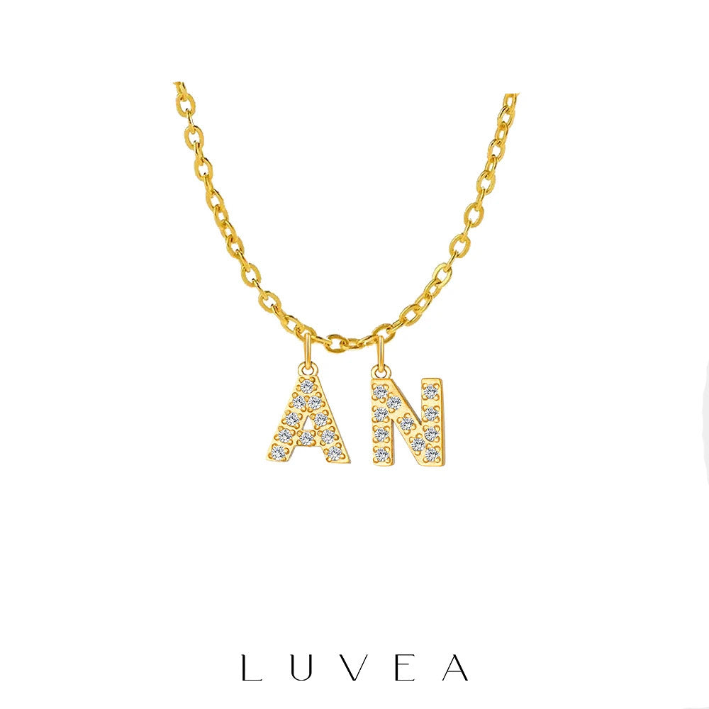 Collier initiales Eclat