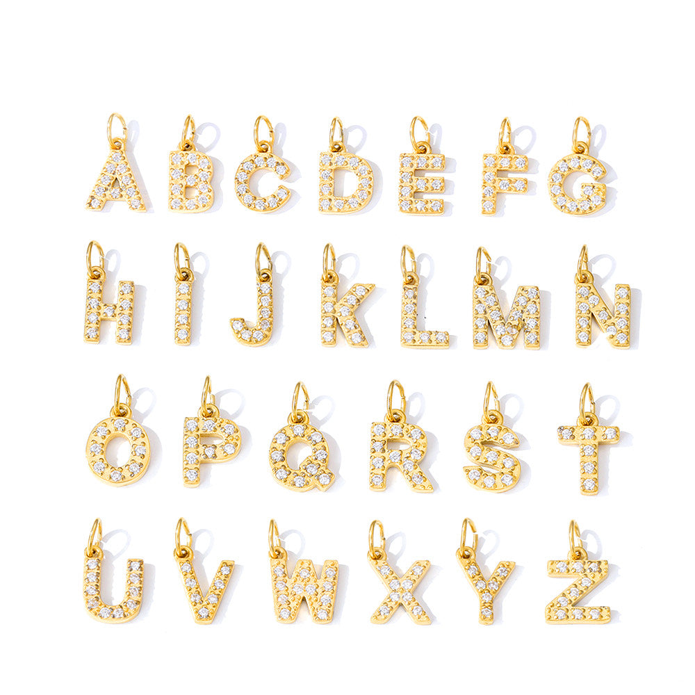 Letter Charm - Eclat
