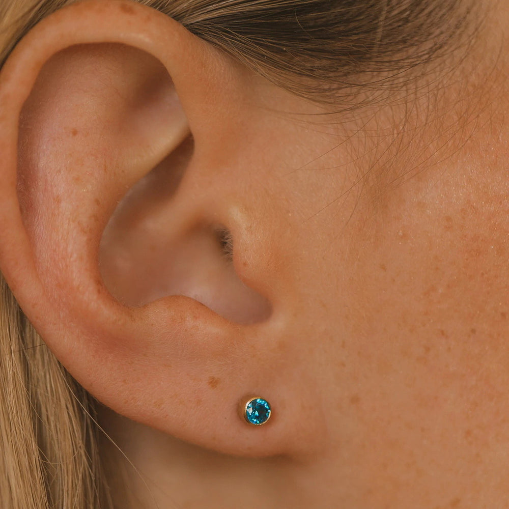 Lumina Solitaire Earrings